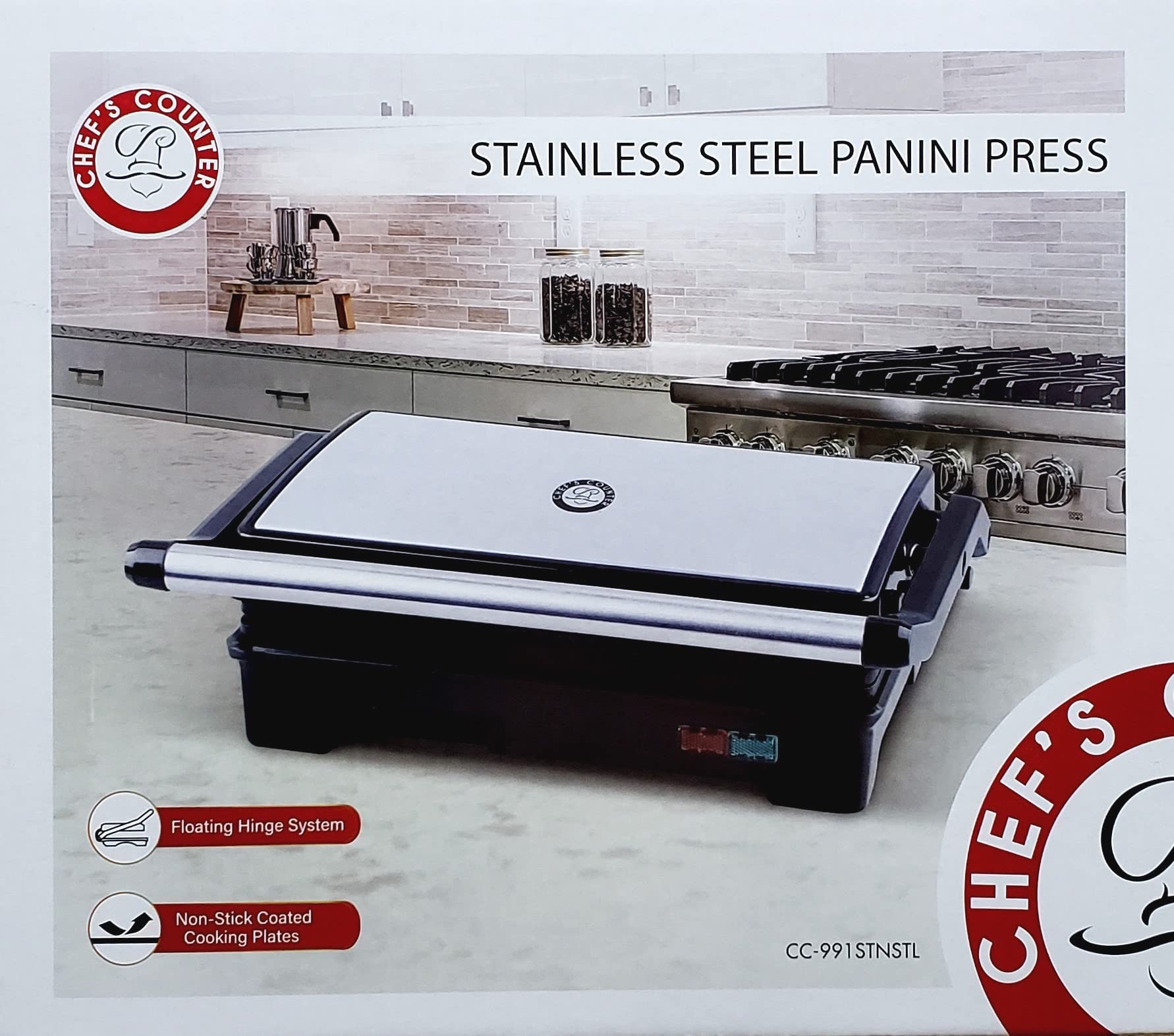 chefs counter panini press pro