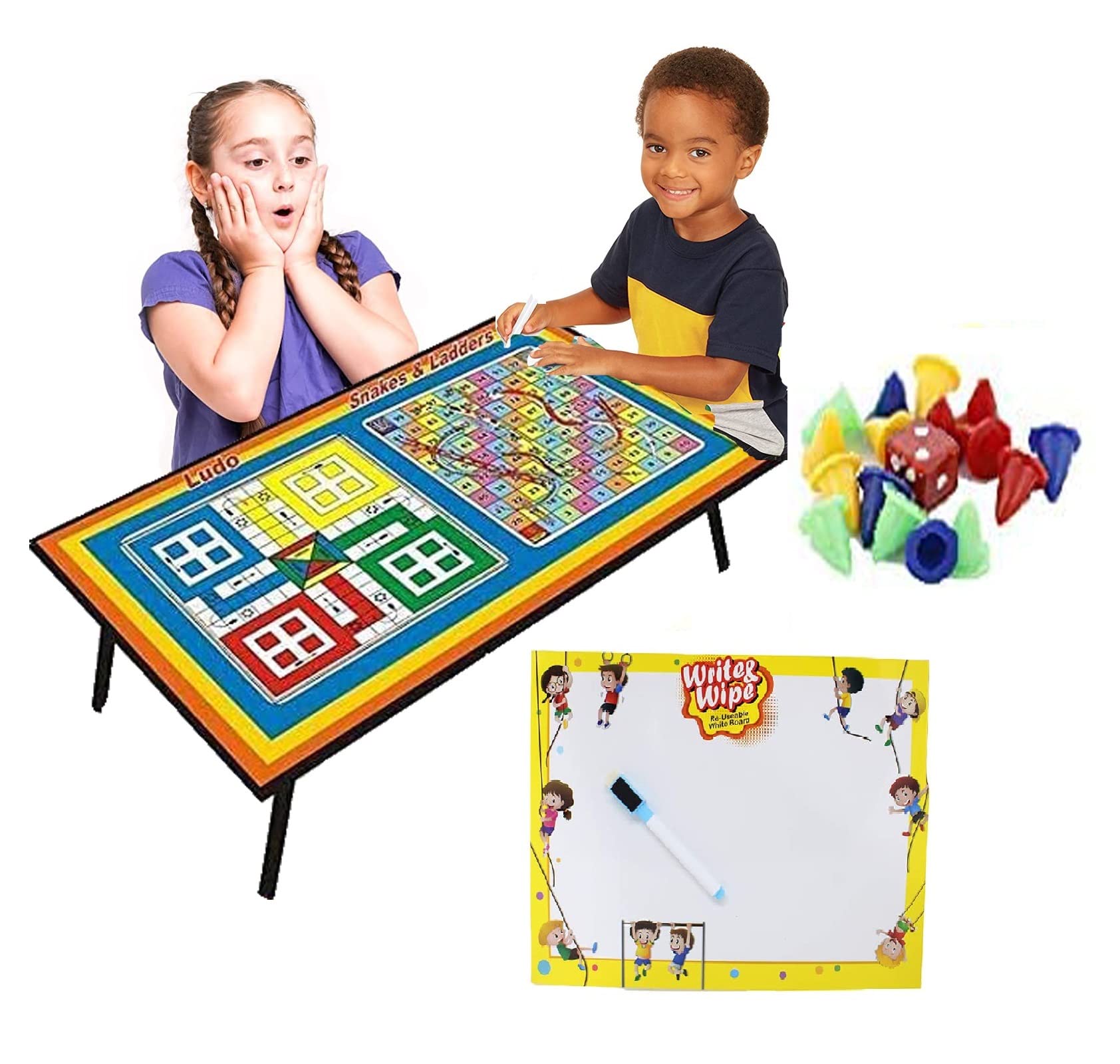 See full amazon price history chart for INAAYA Ludo Table for Kids Snake and Ladder Game Study Table Multipurpose with Educational Learning Slate for Boys and Girls Birthday Gifts for Kids Fun Entertainment Toy Multicolor INAAYA Ludo Table for Kids Snake and Ladder Game Study Table Multipurpose with Educational Learning Slate for Boys and Girls Birthday Gifts for Kids Fun Entertainment Toy Multicolor (B0BSLP6N49) Amazon Price History, Amazon Price Tracker