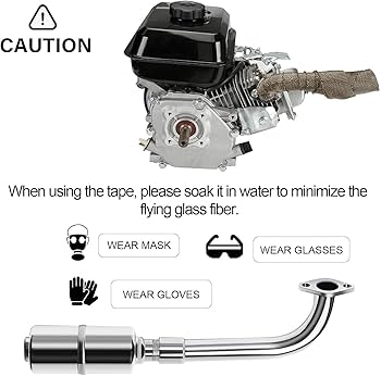 Amazon.com: SOFO Predator 212 Exhaust Header Pipe Muffler Kit