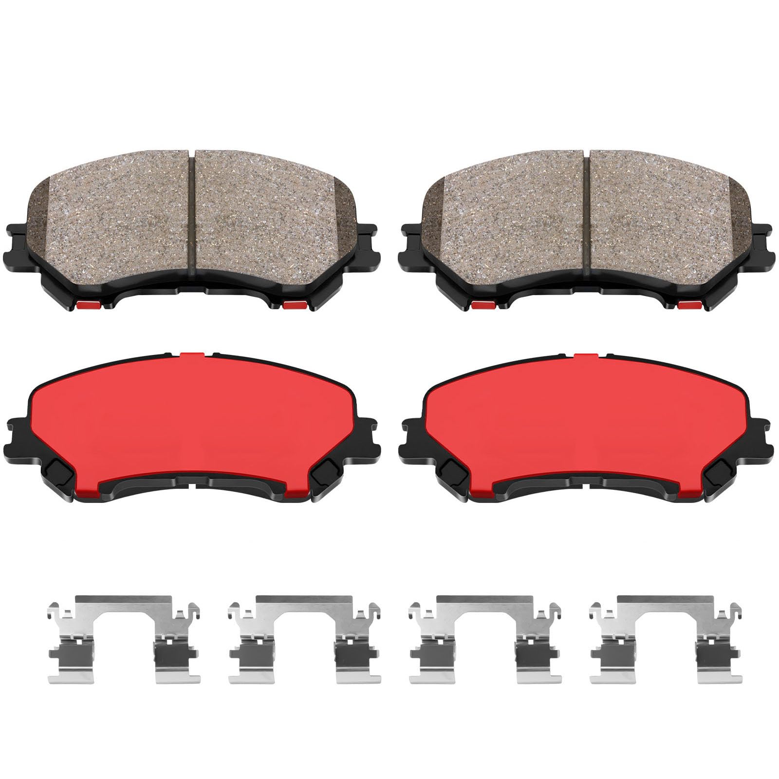 Rear Brake Pads Compatible with Scion FR-S 2013, Subaru BRZ 13,16, Crosstrek 16-23 Forester 09-18 Impreza 08-23 Legacy 05-14 Outback 05-14 WRX 2021-