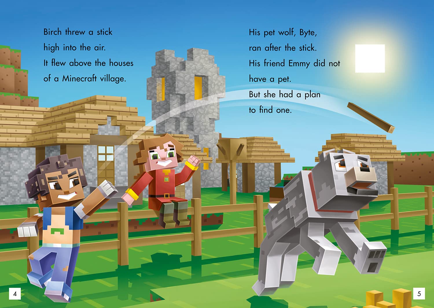 Minecraft Young Readers: Mobs in the Overworld: Get your kids into reading with this new official Minecraft gaming adventure for young, struggling or reluctant readers who love video games