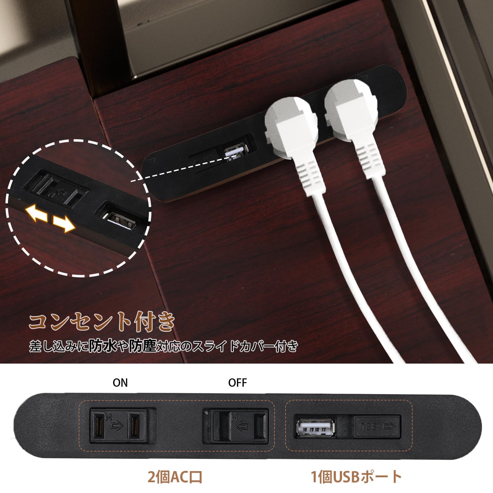 ゲーミングデスク l字 コンセント付き led ラック付き モニターアーム対応 Amazon | ゲーミングデスク パソコンデスク l字 コンセント/棚