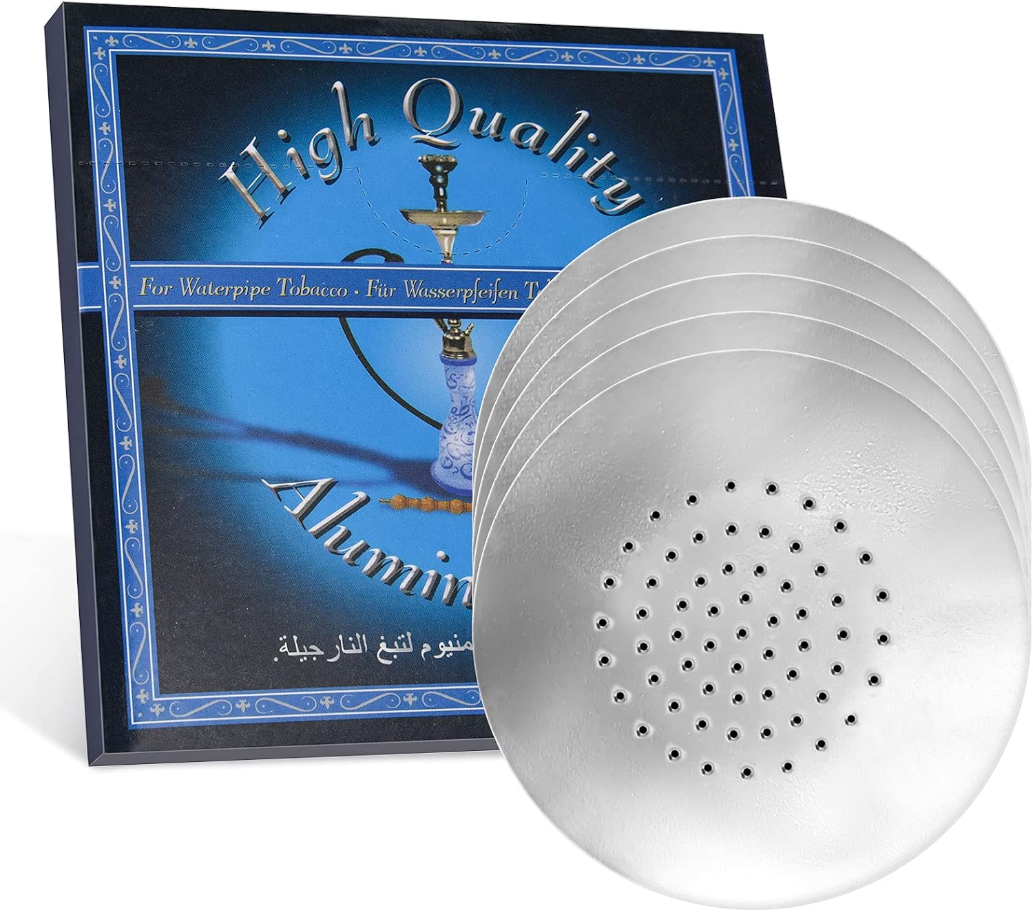 Hookah Aluminum Foil with Holes Kitosun Premium Punched