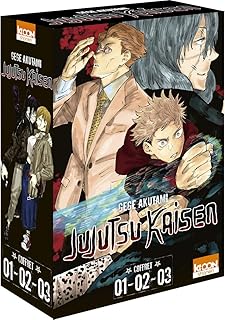 Coffret Jujutsu Kaisen vol. 1 à 3 2025
