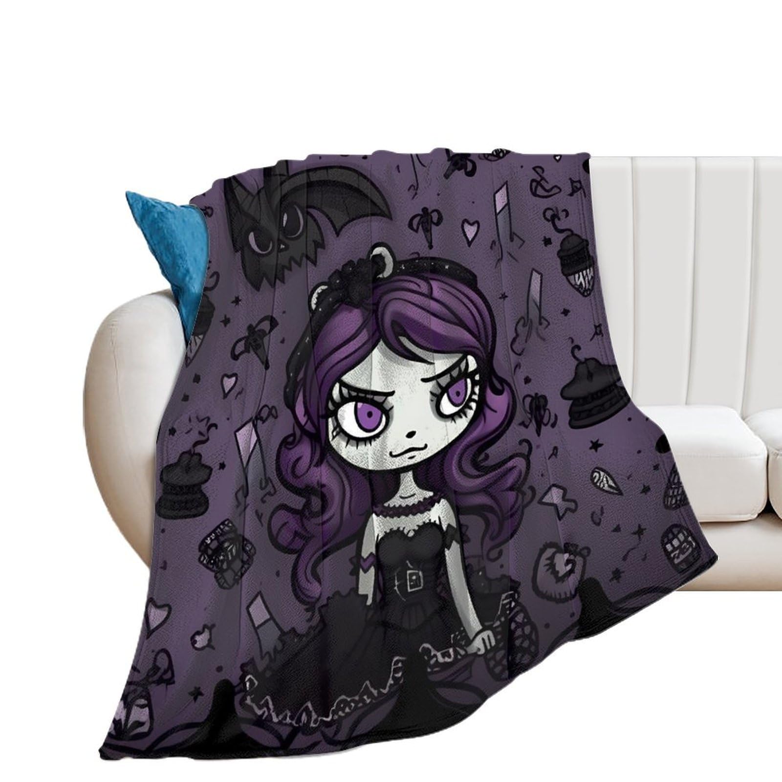 Couverture en flanelle anti-peluche pour éliminer le froid sur le lit