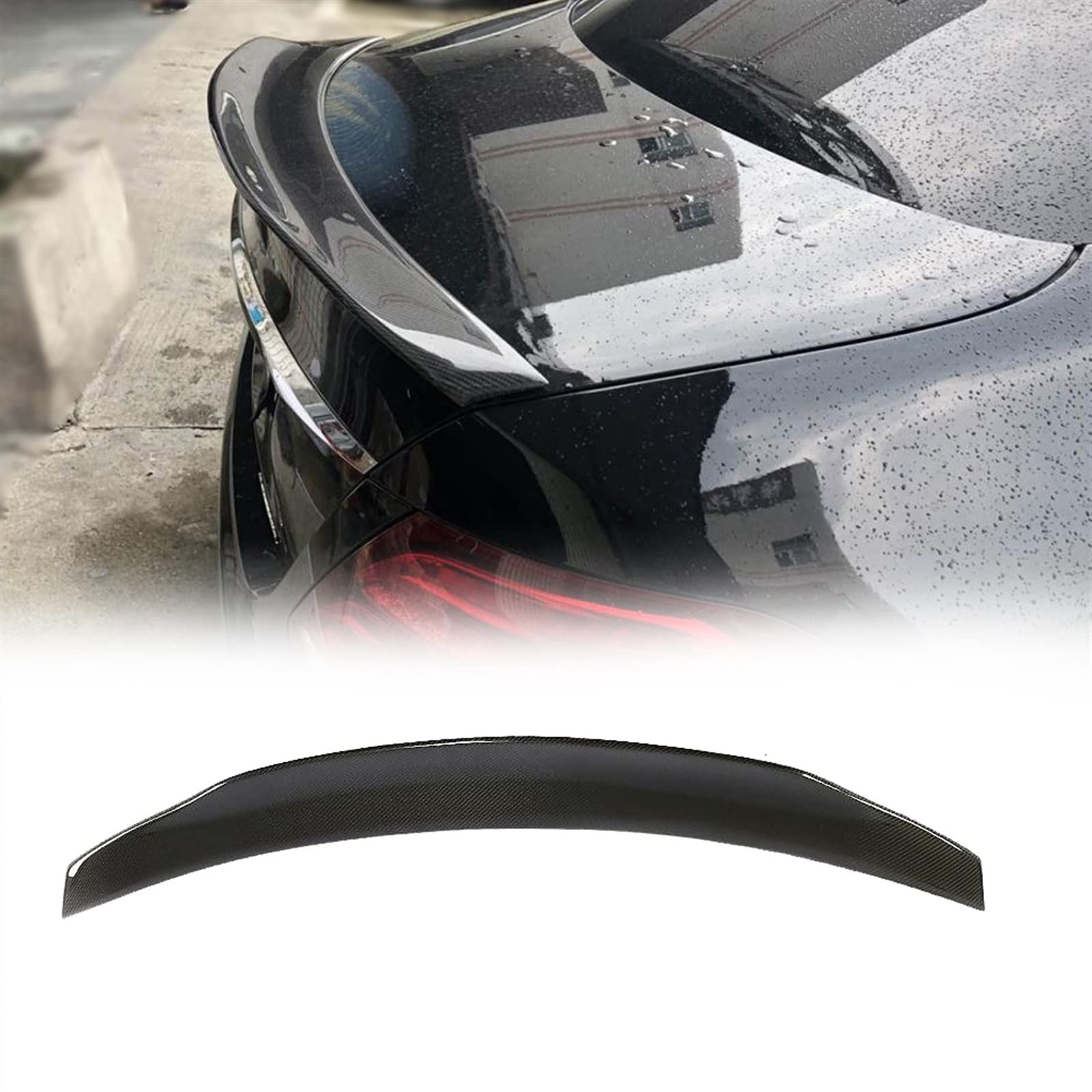 Becquet de coffre W213 finition haut de gamme pour Benz Classe E 4 portes