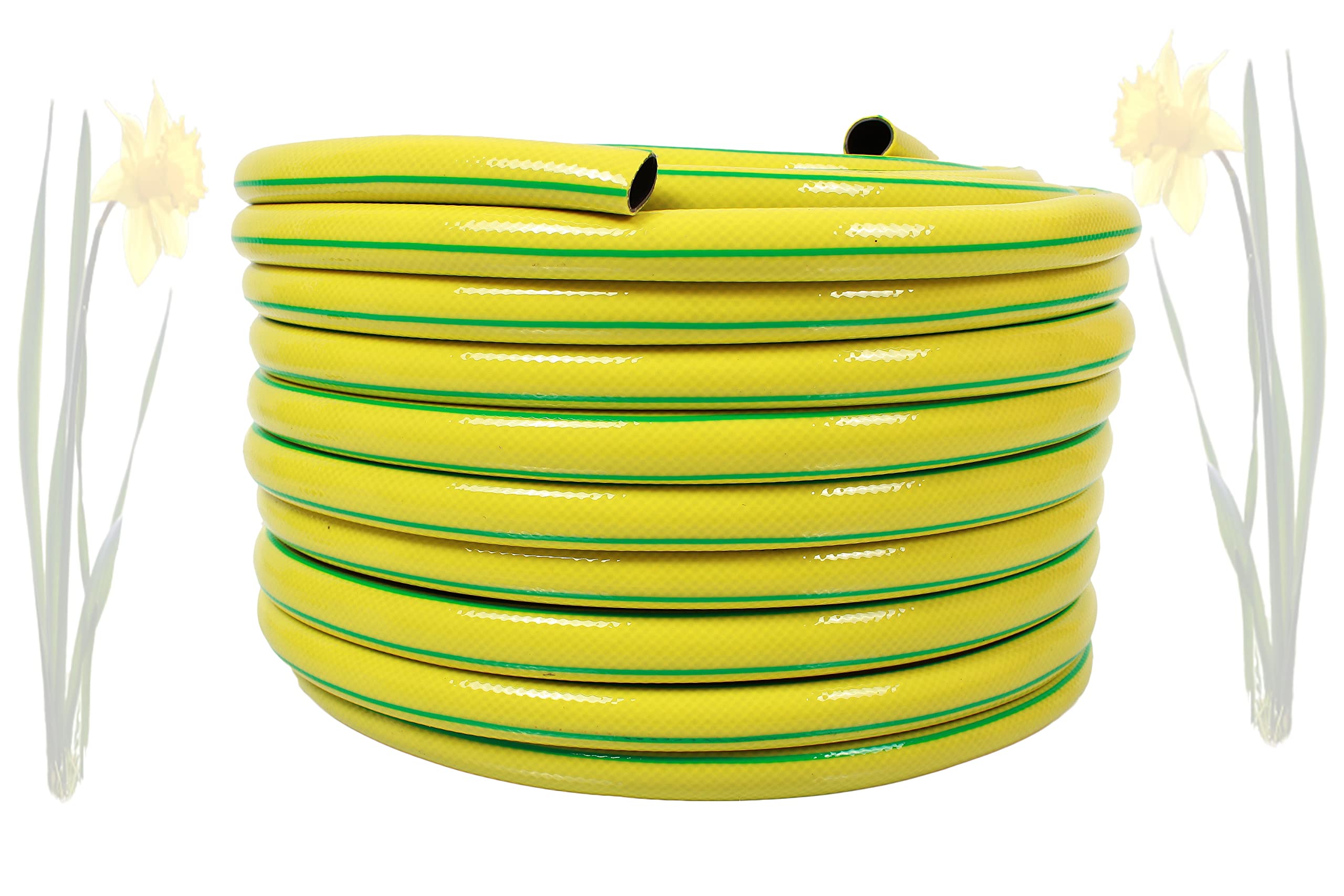 Gartenschlauch 1" Zoll 50m Gelb Wasserschlauch Schlauch