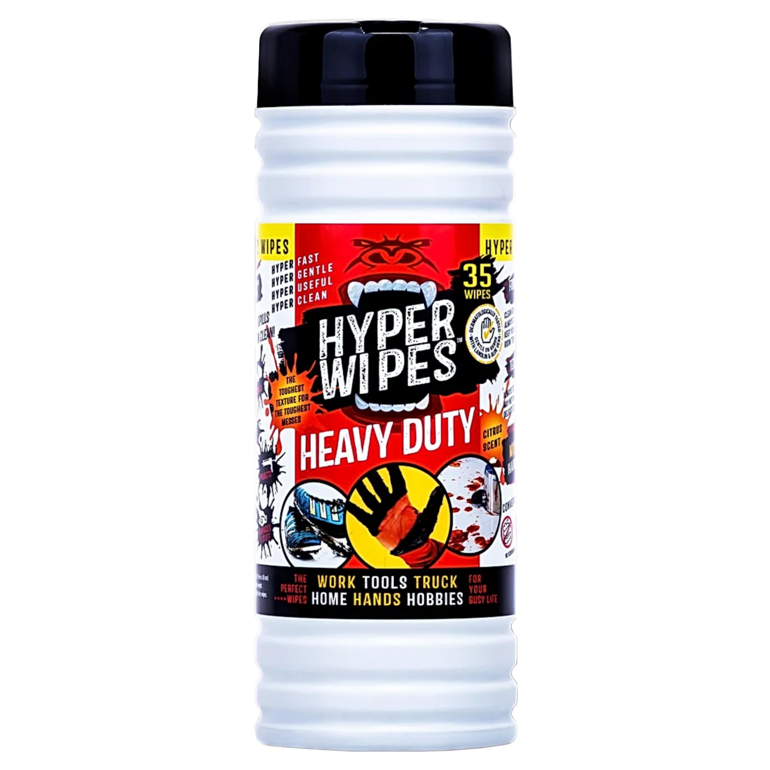 Salviette Iper Assorbenti Hyper WIPES - Per Olio, Grasso, Vernice, XXL 19x30 Cm - Foto 11