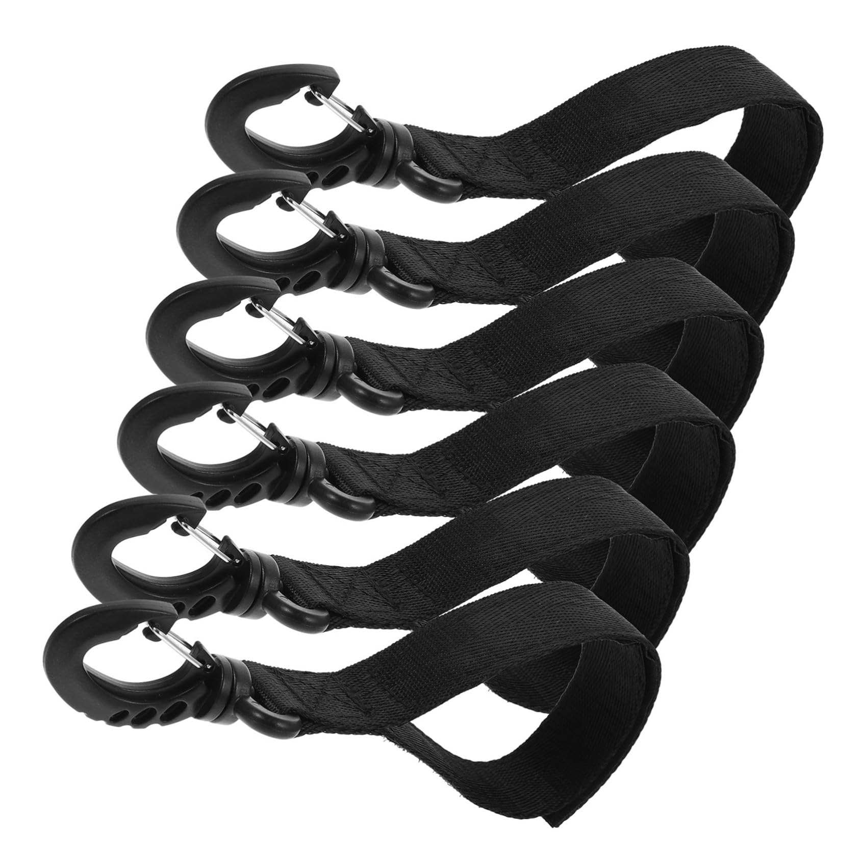 Sosoport Outdoor-bootskabel Von Outdoor-booten Festmacherschnur Haken Bootshaken Bootsdockhaken Krawattenhaken Für Yachten Nylon Black