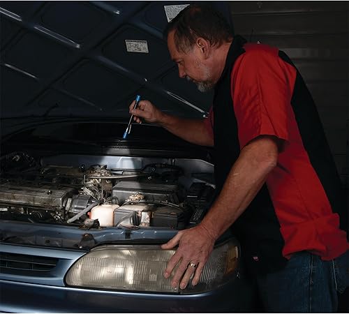 Miniatura 3 de Performance Tool Linterna LED Nichia súper brillante 20202 con carcasa de aluminio anodizado y clip de bolsillo, diseño compacto y duradero