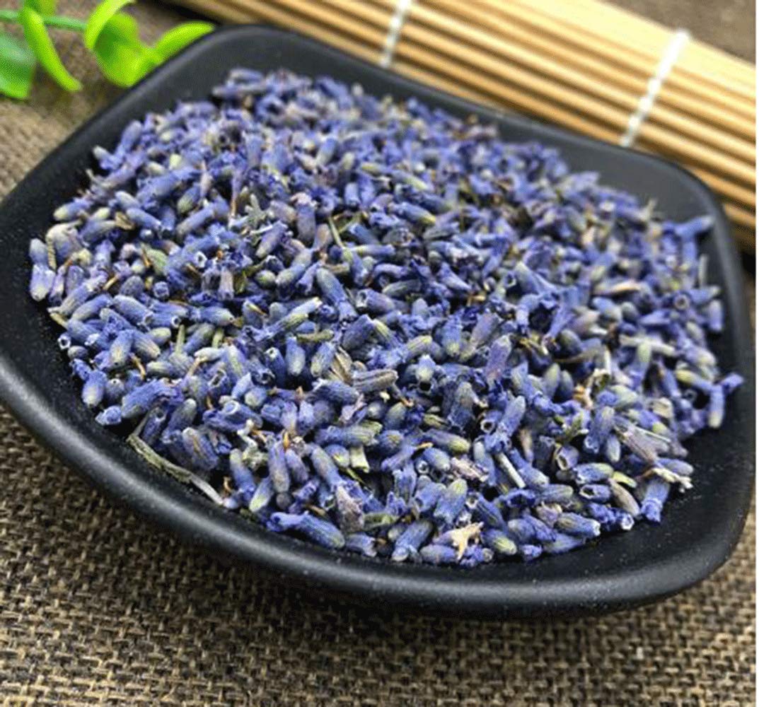 JQ Dried Organic Lavender Flowers - Kate Naturals. Premium Grade. Perfect for Tea,Lemonade, Baking, Baths. Fresh Fragrance. Gluten-Free, Non-GMO 1.1 Pound/500g
