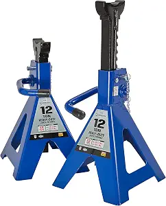 Strongway Double Locking 12-Ton Jack Stands (Pair)