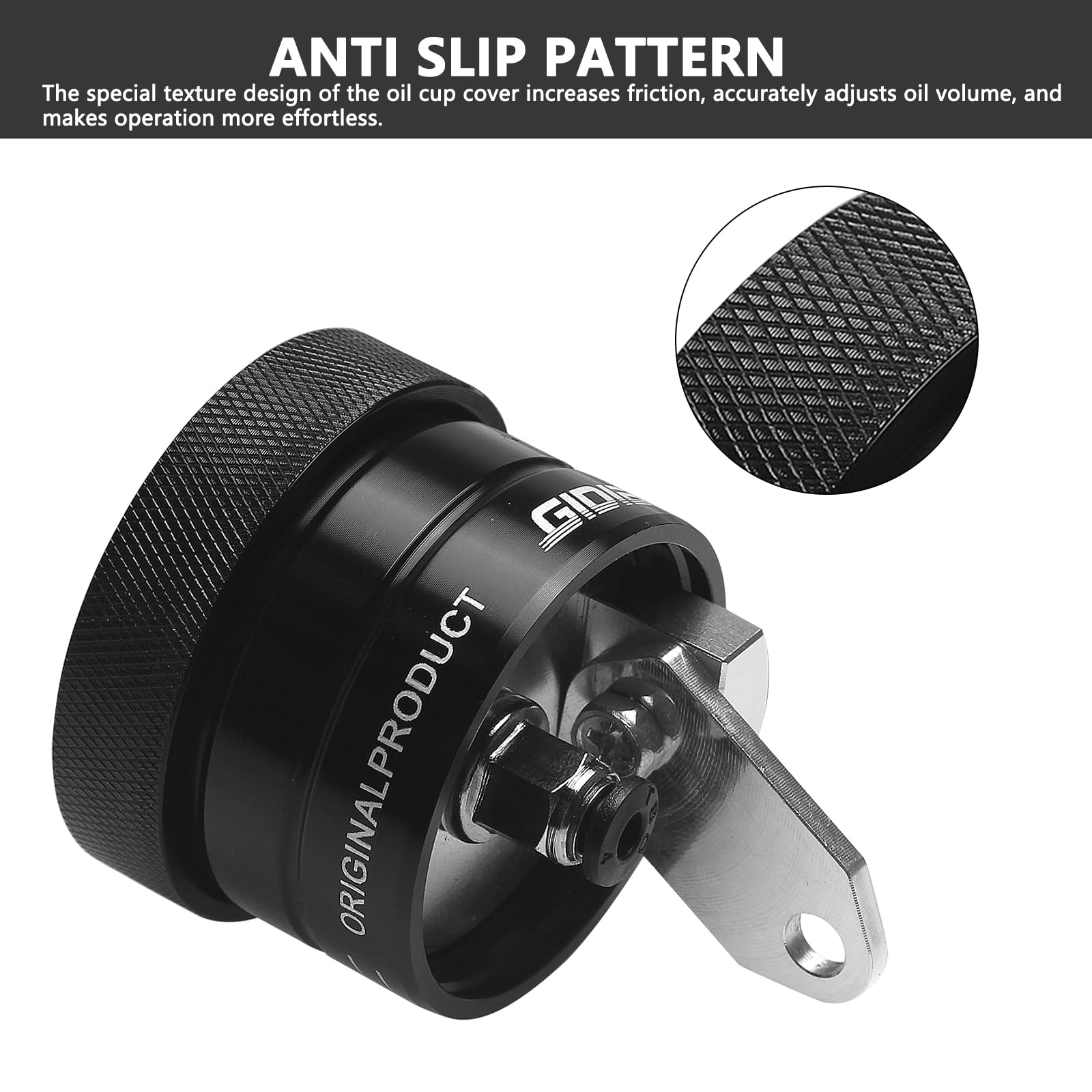 Universal Motorcycle Chain Oiler Lubricator Manual System 30cc Reservoir
