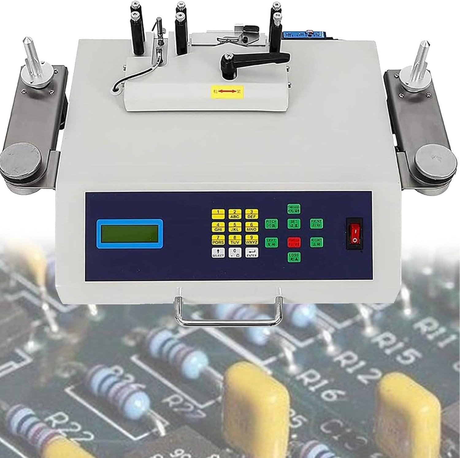 JozyJul Automatic SMT SMD Parts Counter Fully Automatic Counter with Multiple adjustments, LCD Display + Leakage Detection for SMT Machines for Precision Mechanical Parts Processing