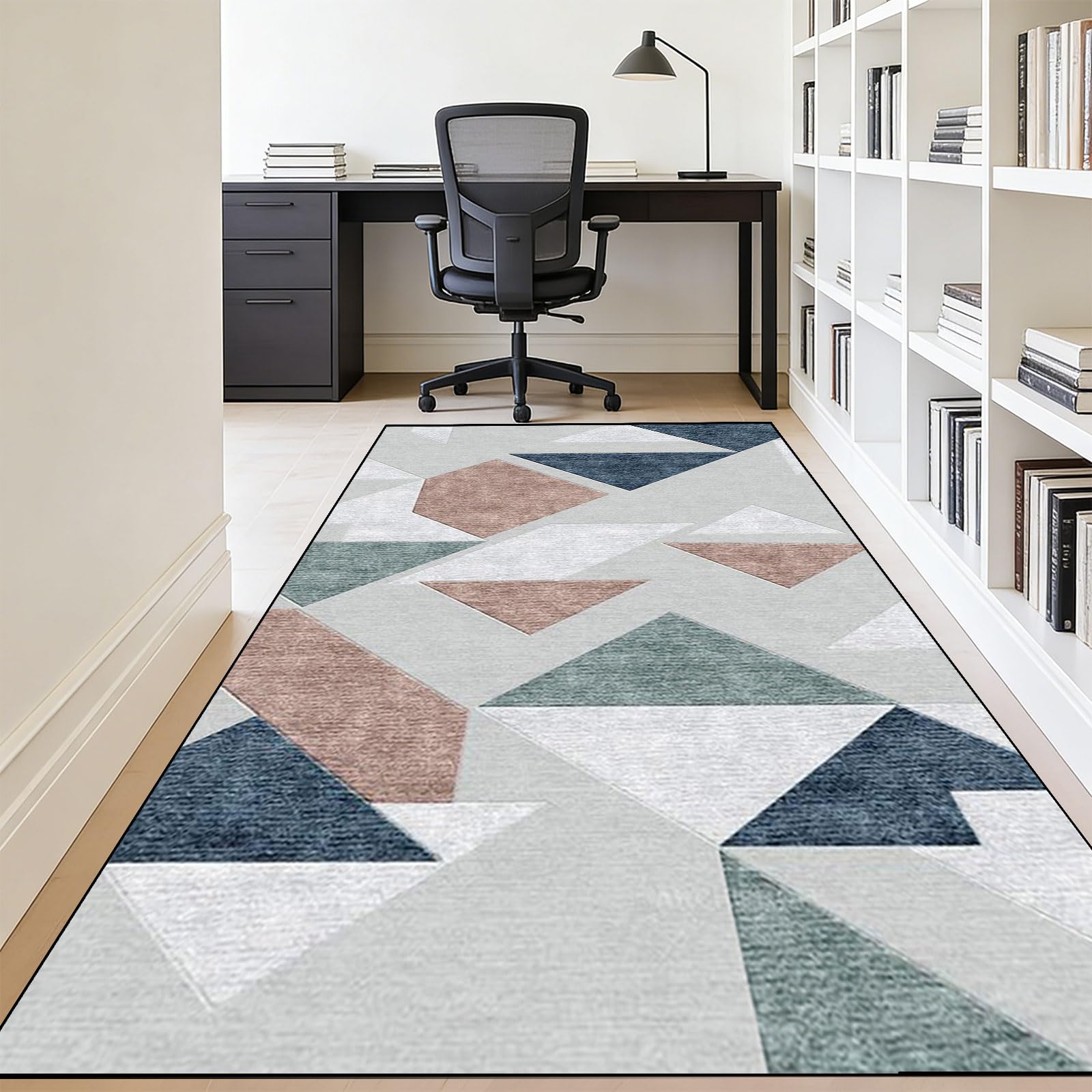 Alfombra Entrada Casa Suave de Estilo Moderno para Dormitorio y Zonas de Paso