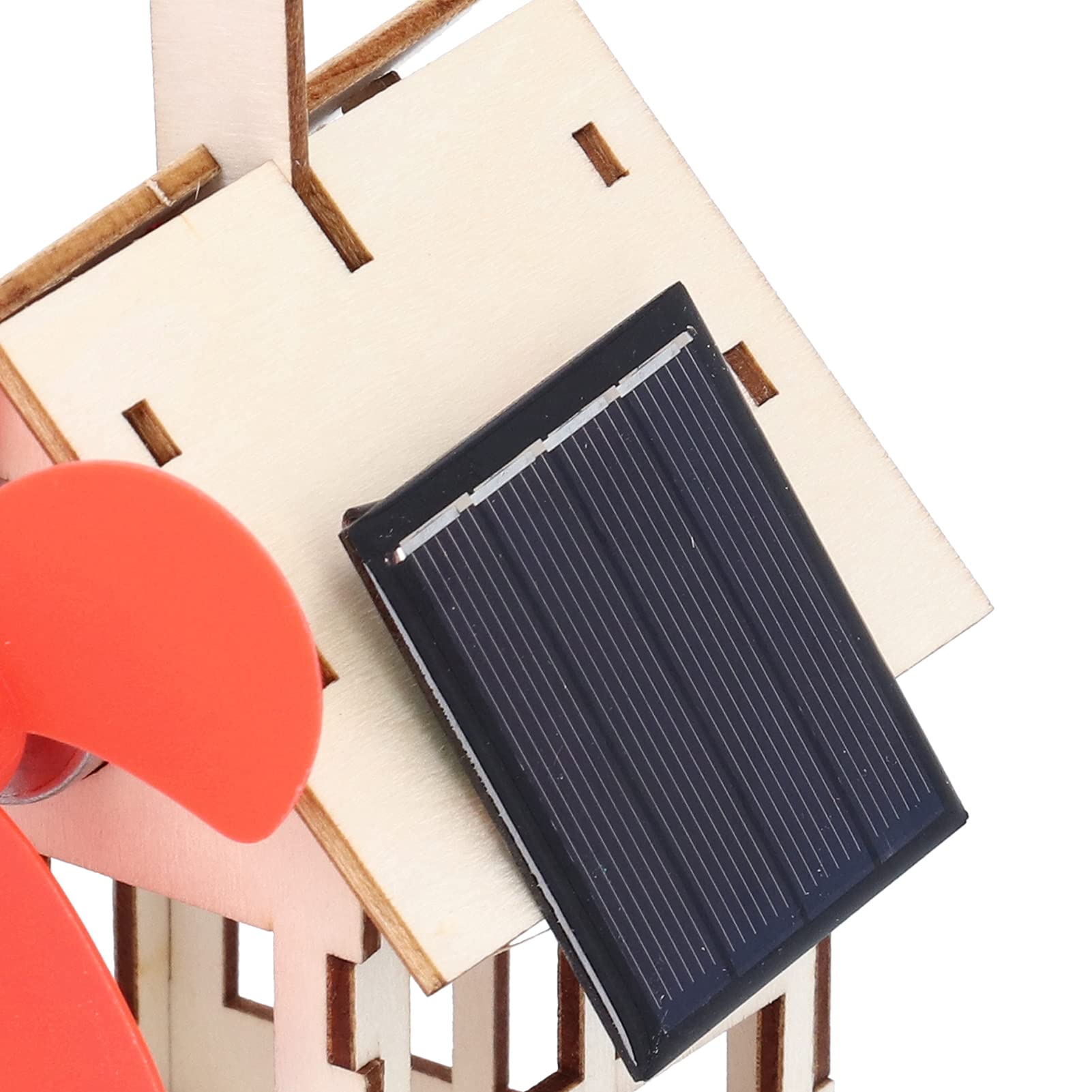 Giocattolo di Esperimento Ad Energia Solare della Casa di Legno del Mulino a per il Giocattolo di Esperimento Educativo di Scienza dei Bambini dei Bambini di DIY