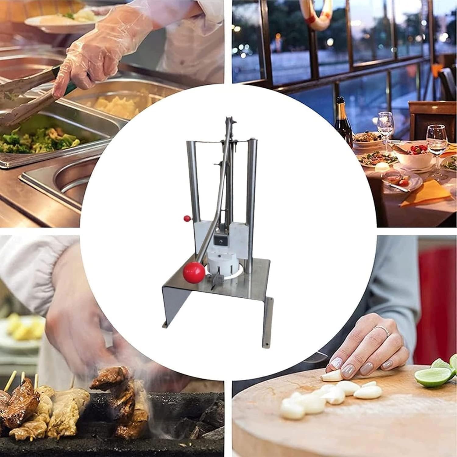 Ananasentkerner Schneider Manueller Edelstahl Ananasschäler für einfache Kernentfernung, ideal für Supermärkte, Obstläden, Restaurants und Kantinen