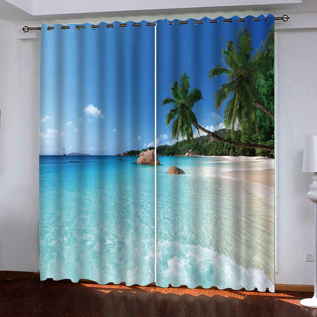 Rideaux et draperies opaques anti-froid pour fenêtres de chambre
