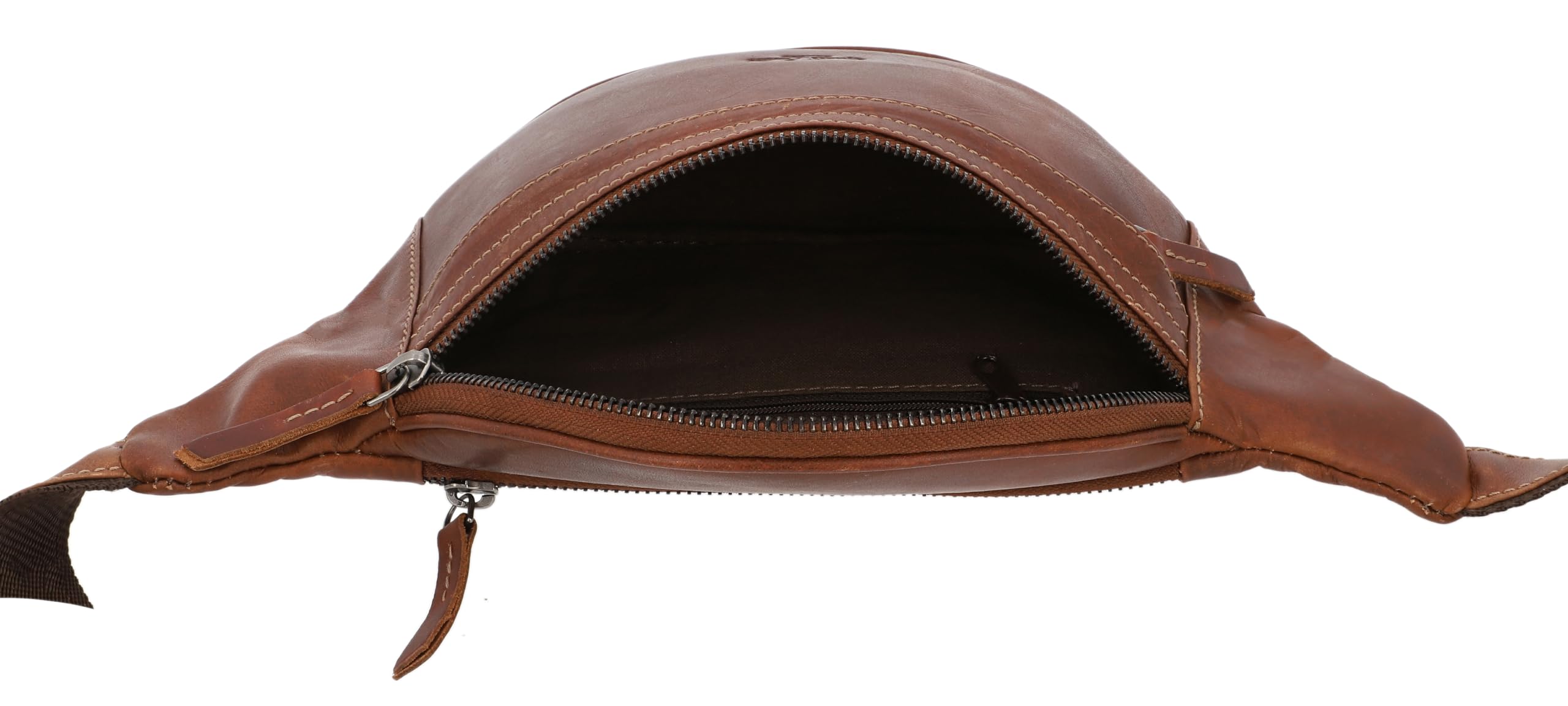 Gusti Marsupio Pelle Spencer – Marsupio Pelle Uomo & Donna in Vera Pelle con Cinghia Regolabile, Stile Vintage Elegante e Compatto