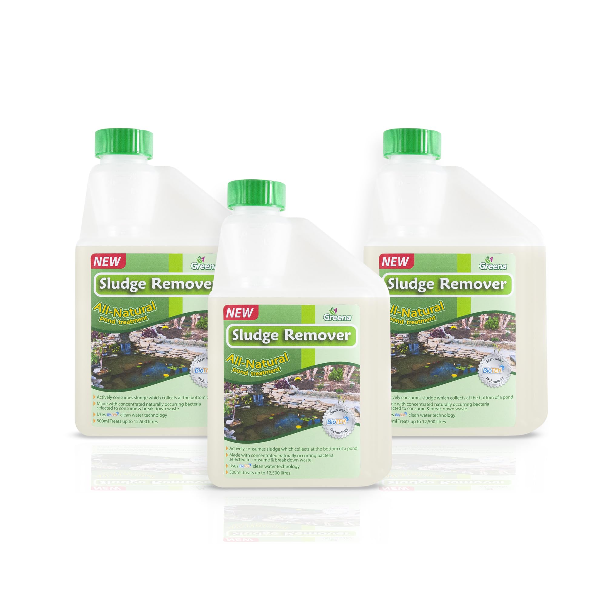 Greena® All Natural Sludge Remover - Actively consumes sludge which collects at the bottom of a pond (3)