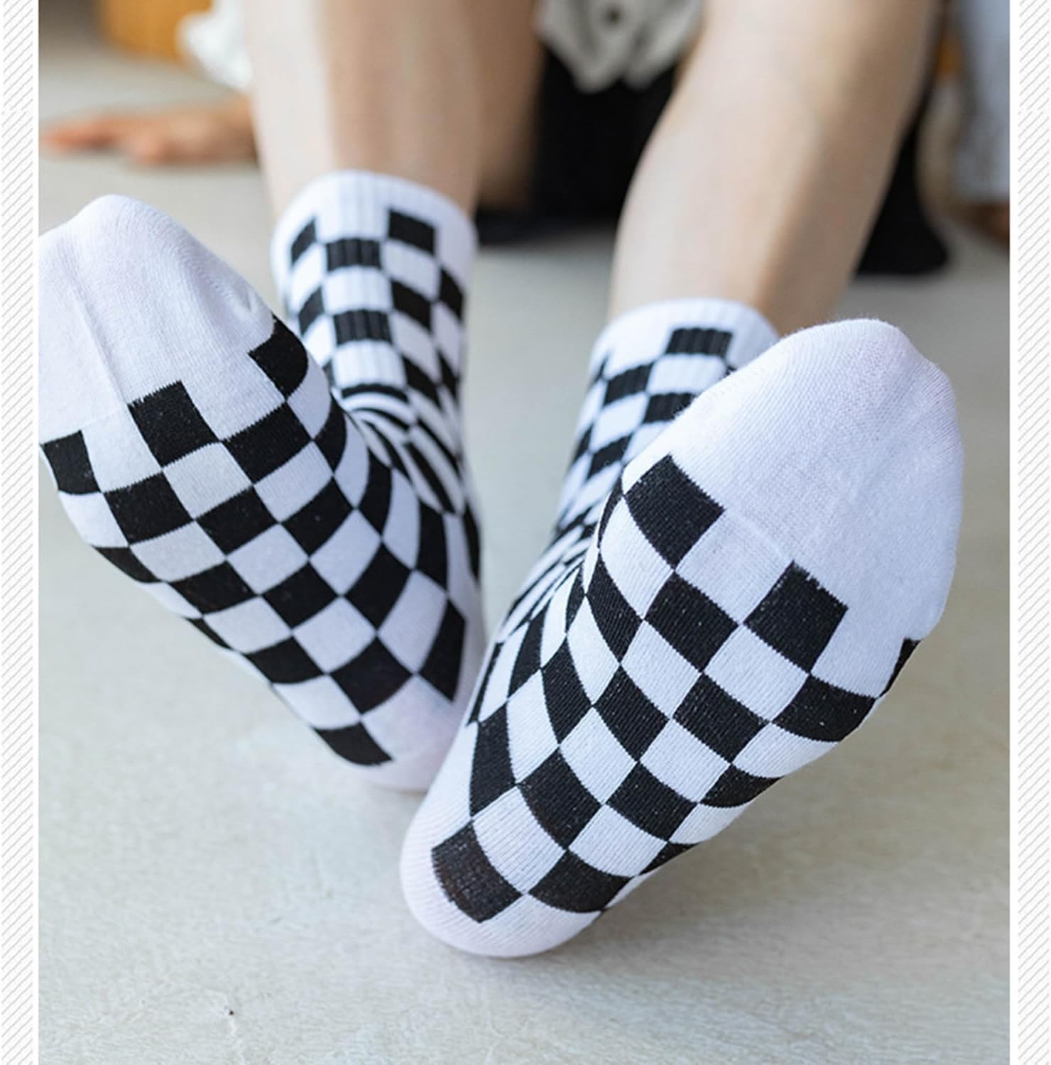 Benefeet Sox Womens Novelty Funny Sheer Lace Socks Girls Cute Mesh Loose Sock Sexy See Through Slouch Socks Christmas Gifts - Image 4