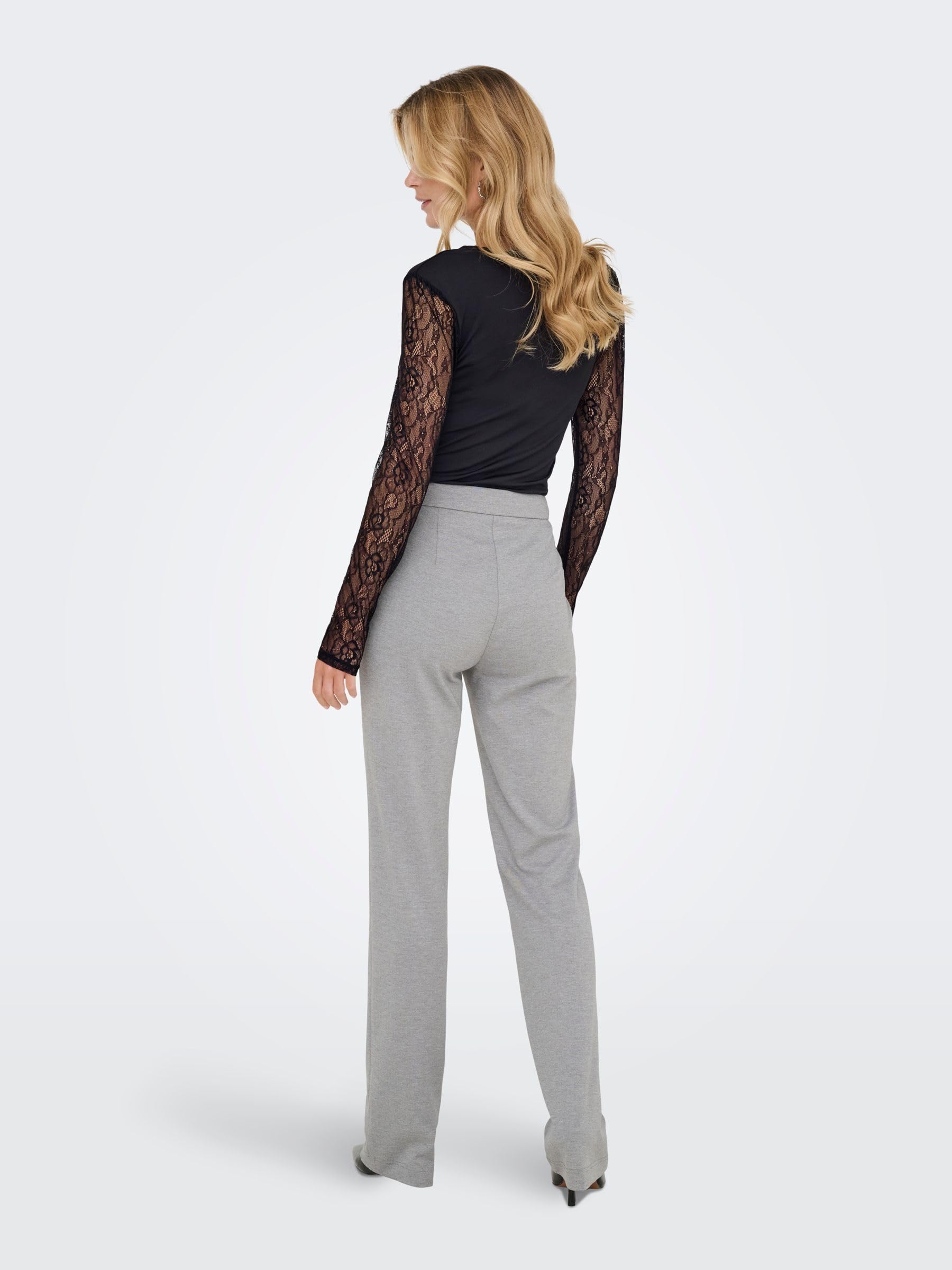 ONLY Onlsia V-neck L/S Lace Body Acc Onlsia V-Neck L/S Lace Body Acc Mujer (Pack de 1)