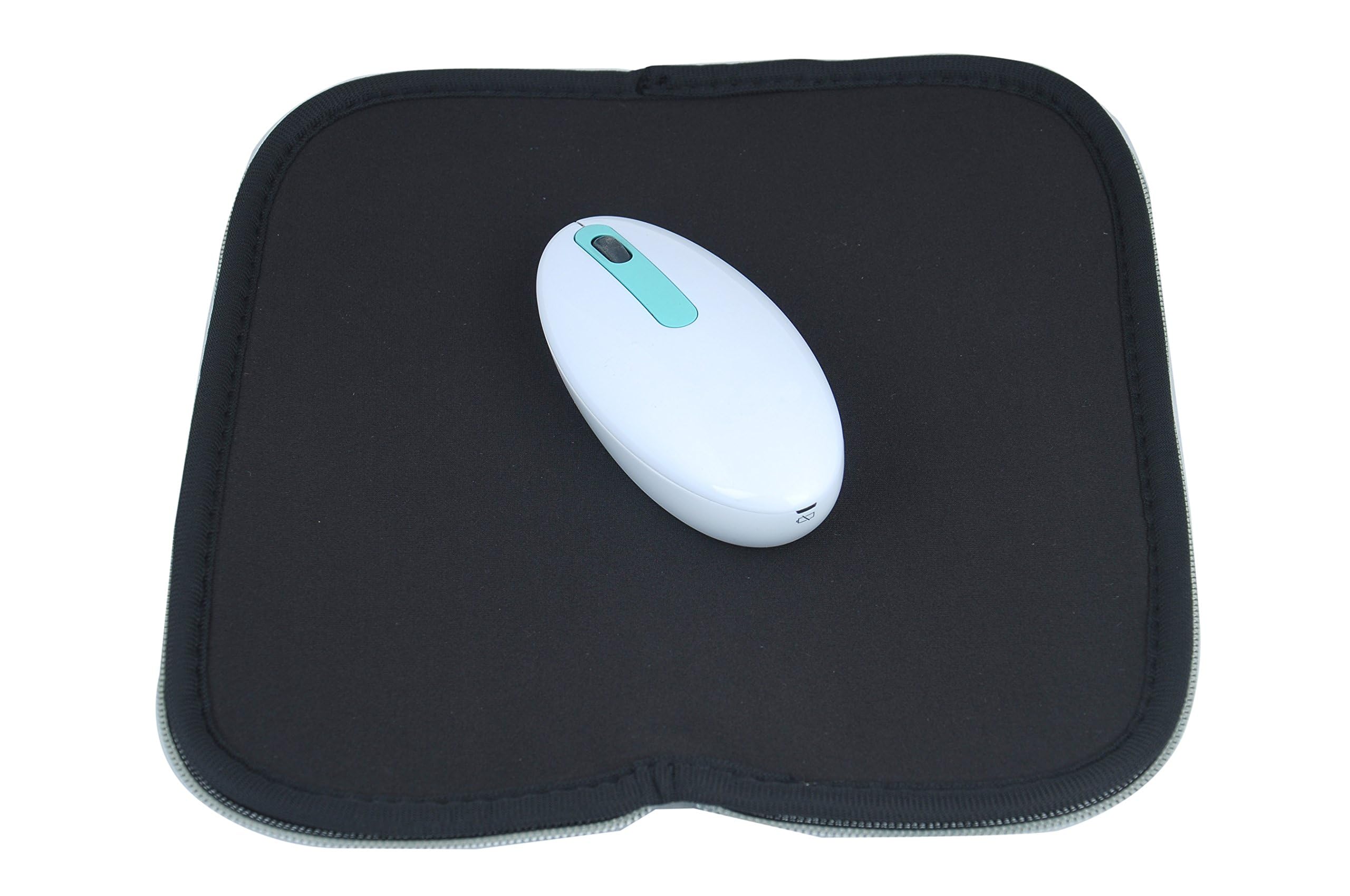 Saco Convertible Mousepad Pocket for Laptop 2-in-1 Mouse Pad and Charger Zipper Pouch for Travel | Protection Pouch for Magic Mouse & Mac Adaptor | Wireless Mouse Storage Pouch-image-21