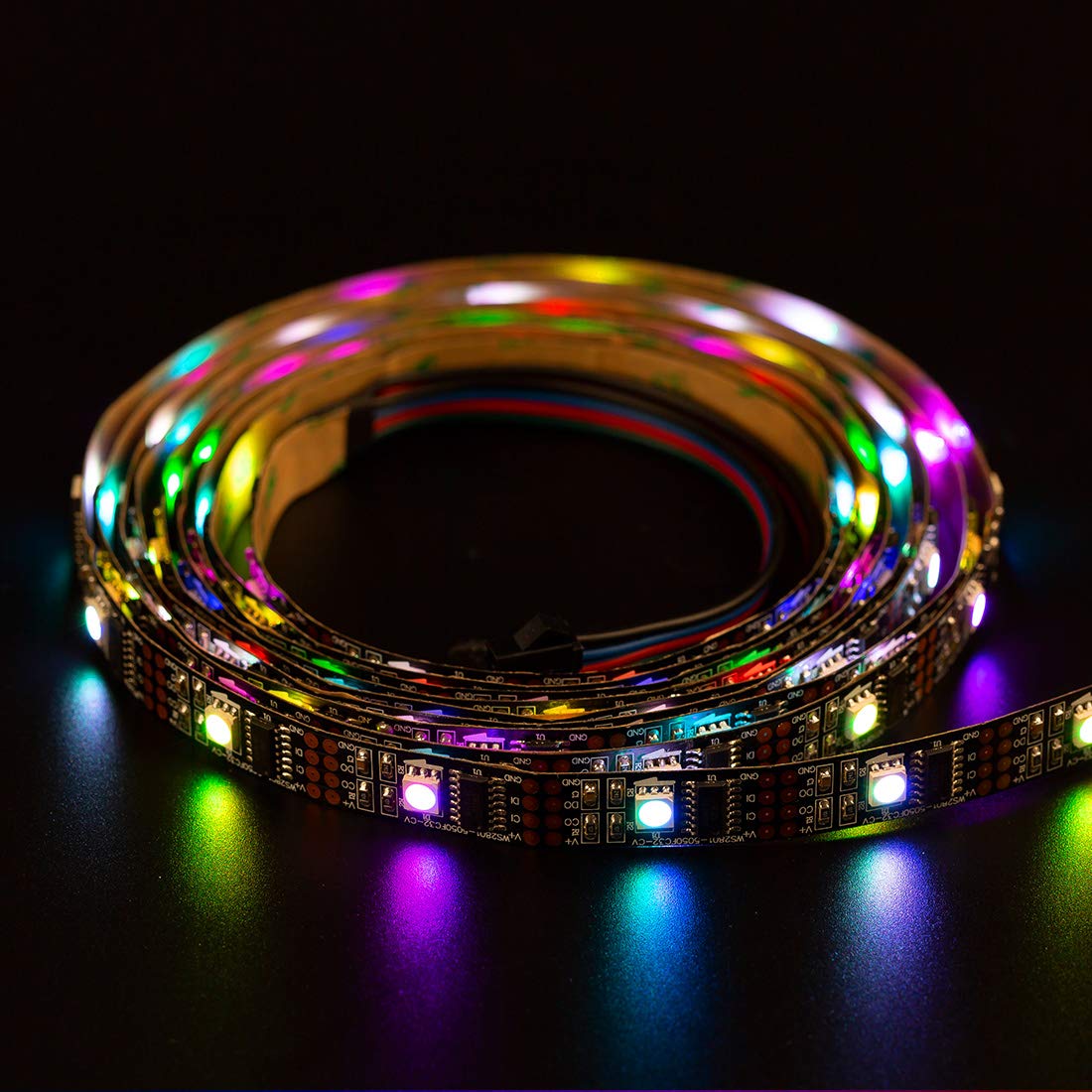 BTF-LIGHTING Adressierbare individuell WS2801 5050 SMD RGB 4M 32 LEDs/m