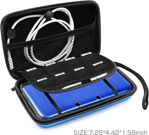 Miniatura 6 de BEADY Carrying Case for Nintendo New 3DS XL, New 3DS LL, 3DS XL, 3DS LL Estuche de almacenamiento Consola Estuche de almacenamiento Azul