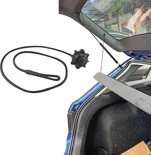 Bandeja de almacenamiento para maletero trasero, correa de amarre para estante interior trasero, 1K6863447A, correa de cuerda de elevación para