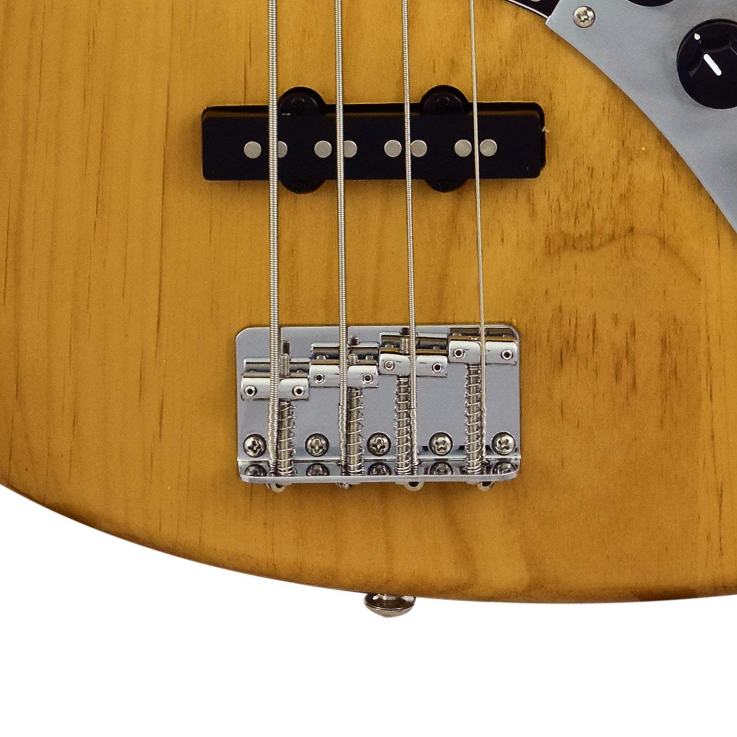 Amazon.com: CNZ Audio JB 1975 Vintage Electric Bass Guitar - Left