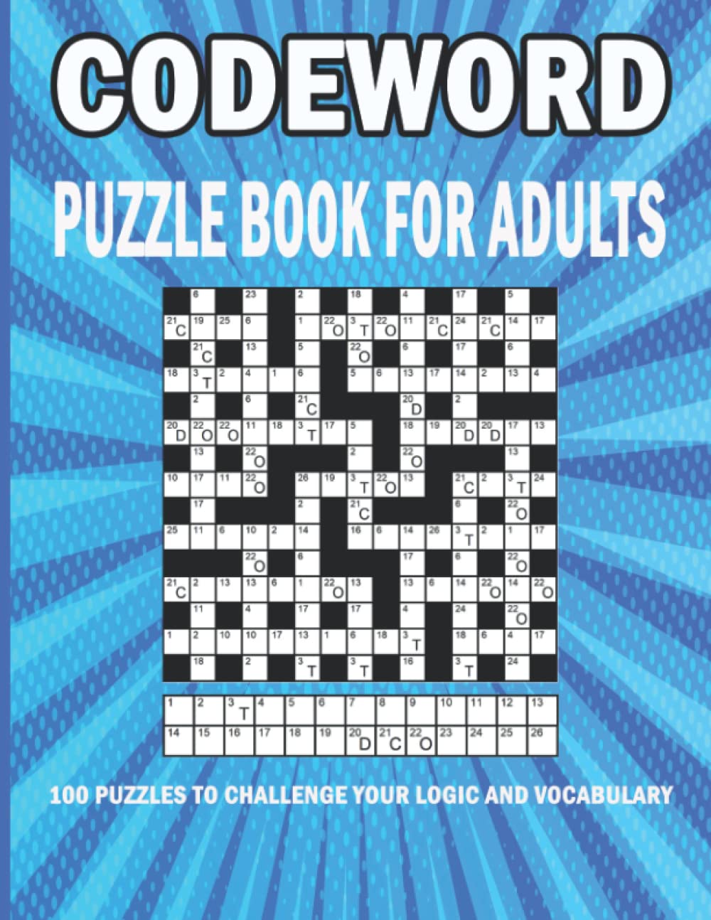 Codeword Puzzle Book for Adults: Code Breaker / Code Word Puzzle for Adults & Senior | 100 Puzzles (UK Version)