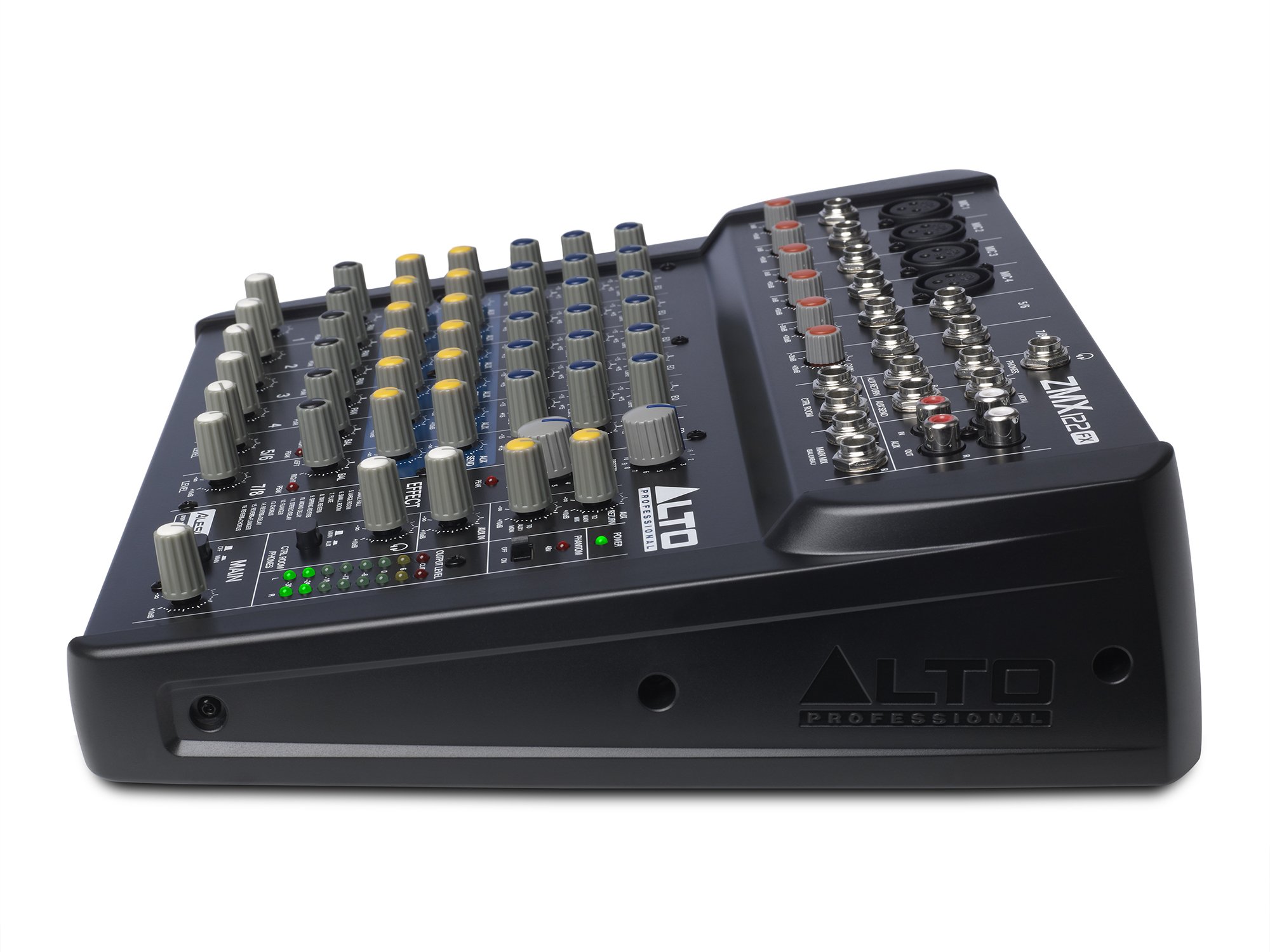 Alto Professional ZMX122FX 8 Channel Compact Audio Mixing Desk with