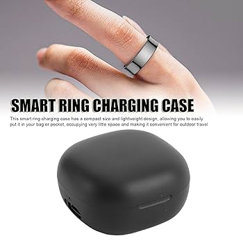 Amazon.co.jp: スマートリング充電ケース、磁気充電ポート付き