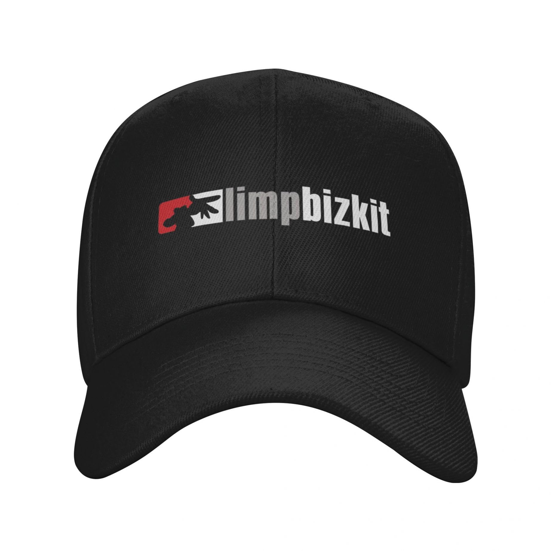 Unisex Bizkit Rap Rock Band Limp Baseball Cap Adjustable Trucker Caps Solid Color Curved Brim Sun Protection Hats