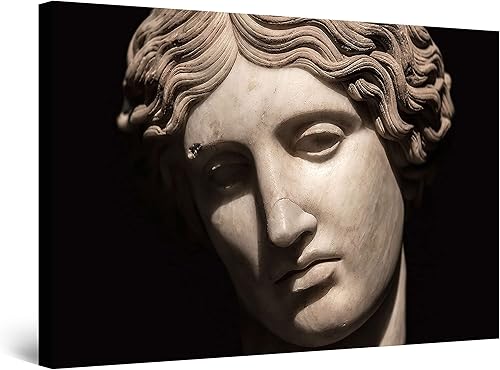 Startonight Canvas Wall Art Decor Venus of Milo Statue Print for Bedroom 24" x 36"