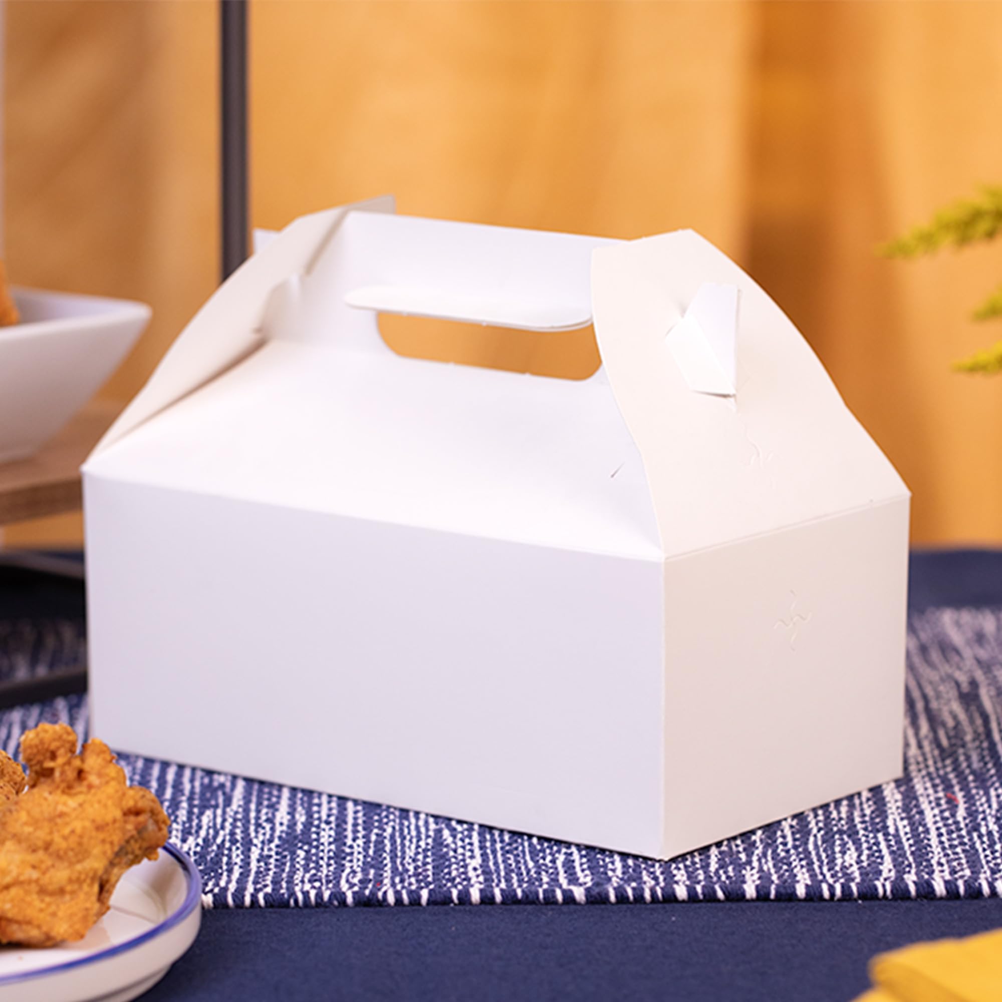 Sur de Champion bandeja cartón Carry-Out cajas y graneros (varios tamaños y colores), 8-7/8 Inches x 5 Inches x 3-1/2 Inches, blanco, 250