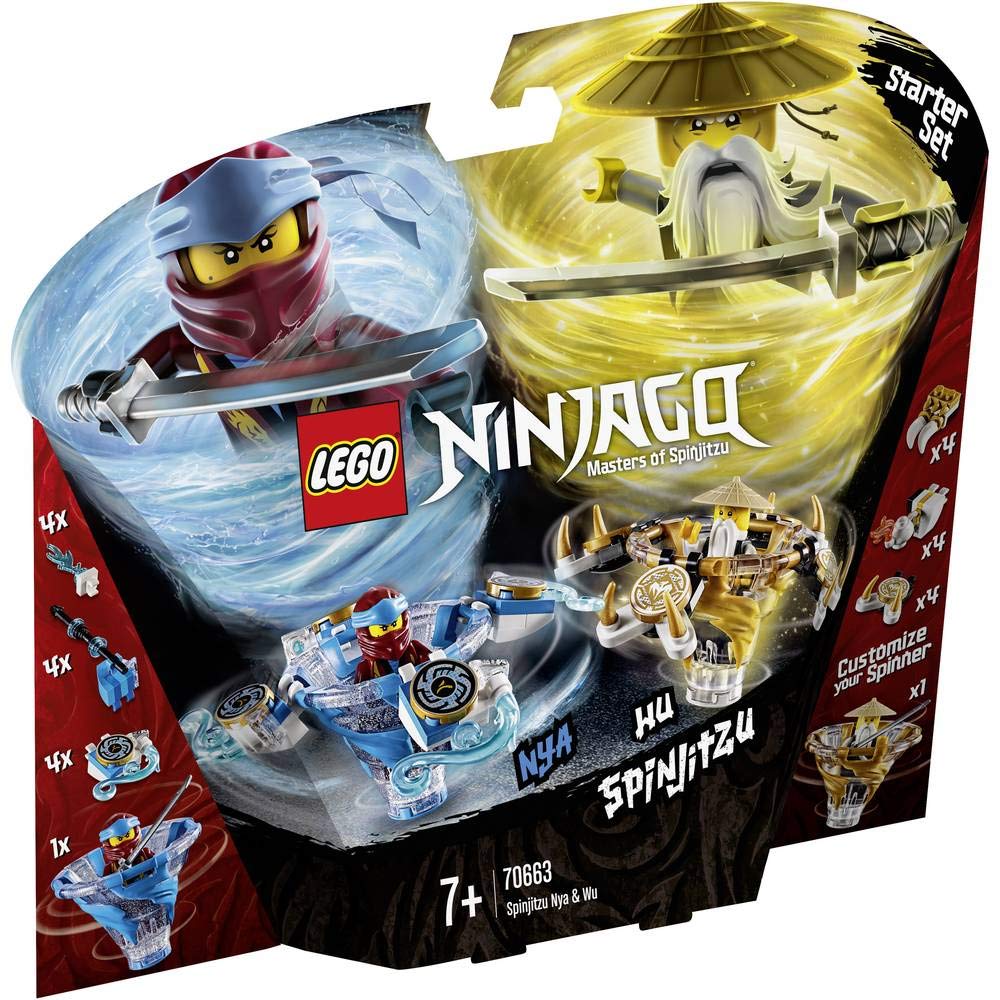 重箱 LEGO 70663 Ninjago Spinjitzu NEW & Wu : LEGO: Amazon.se: Toys