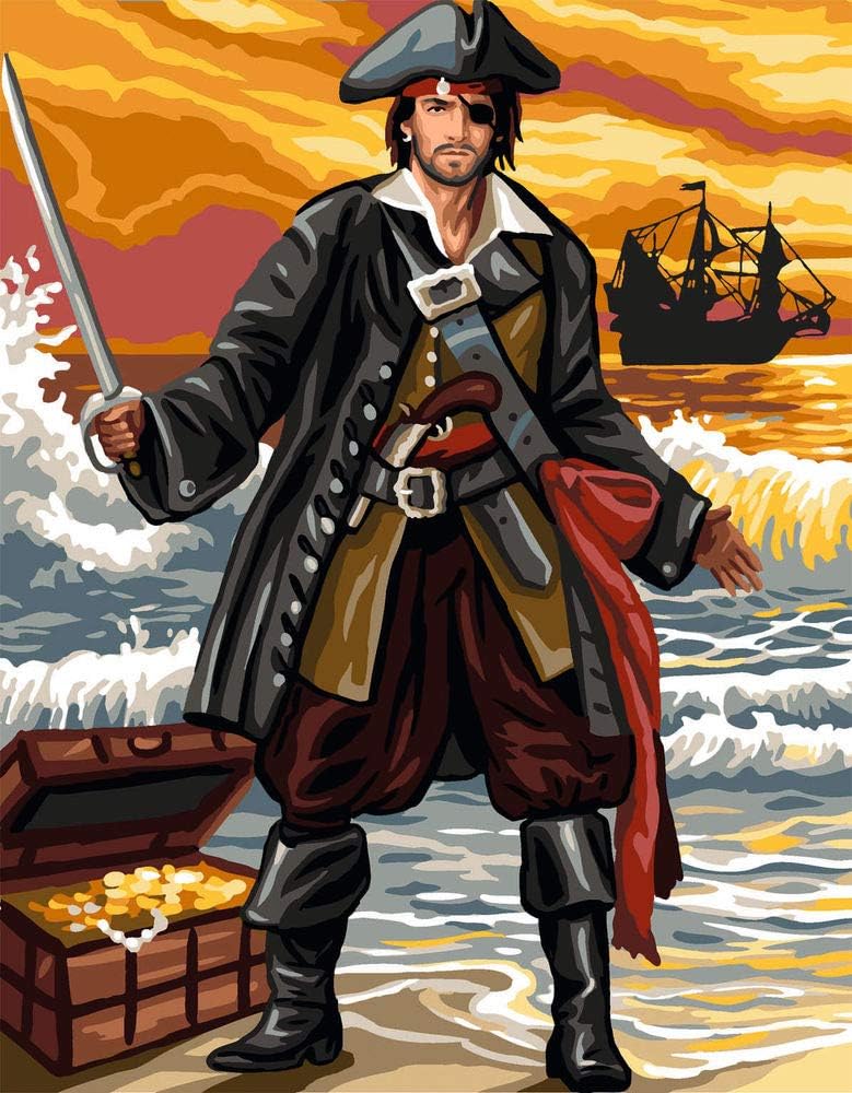 Royal Paris Tapestry Canvas: Royal Paris: Saint Francis of Assisi, Multi, 48 x 75cm