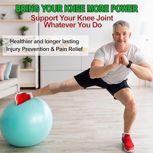 Miniatura 5 de KEKING Soporte ortopédico para tendinitis, artritis, ACL, MCL, recuperación de lesiones, desgarro de menisco, dolor de rodilla, dolor de rodillas,
