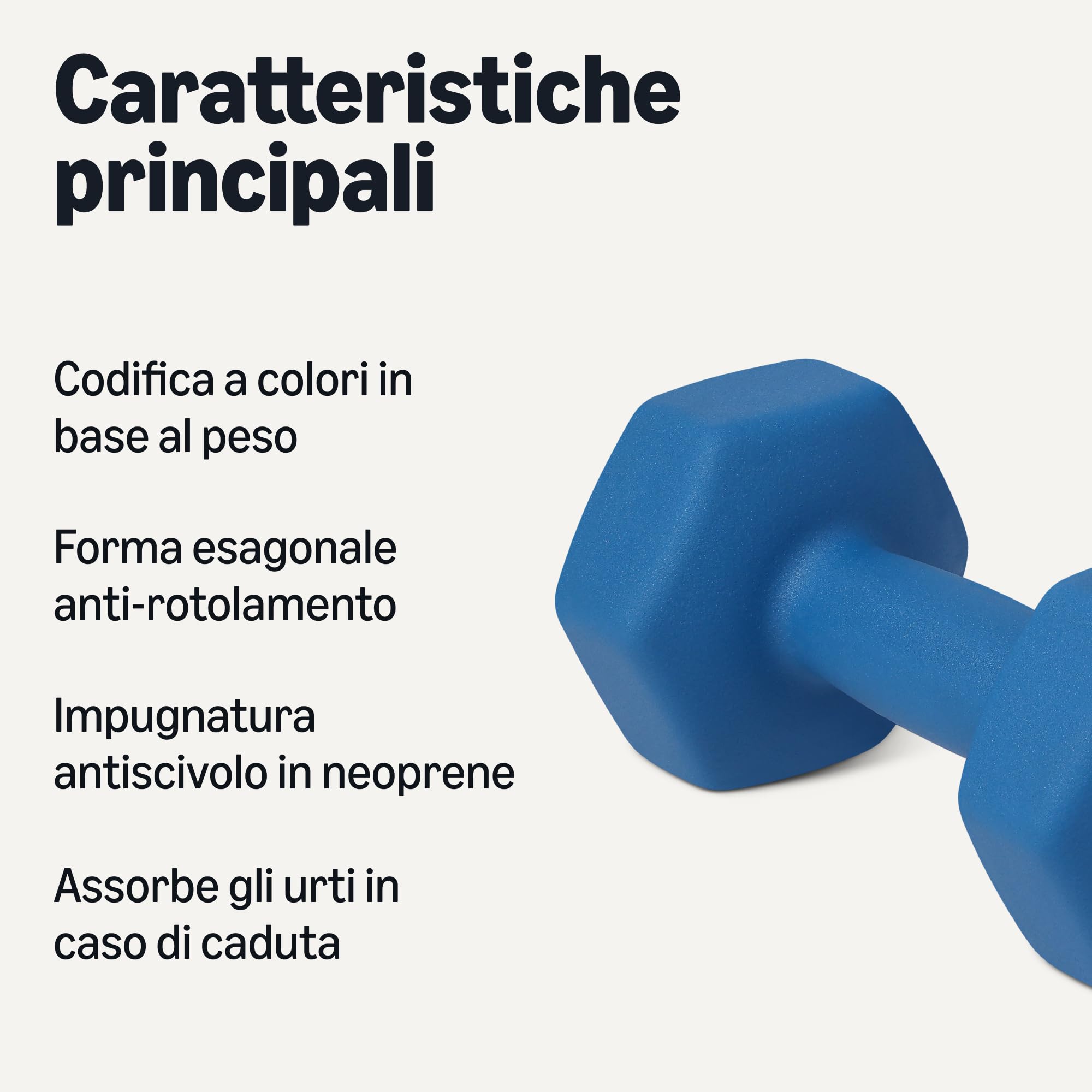 Amazon Basics Coppia di manubri in neoprene