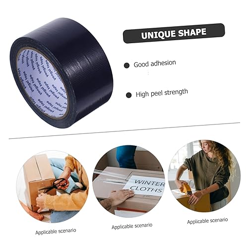 Miniatura 9 de ULTECHNOVO Cinta decorativa para manualidades, cinta adhesiva marrón, cinta adhesiva resistente, rollos de cinta adhesiva para equipos eléctricos