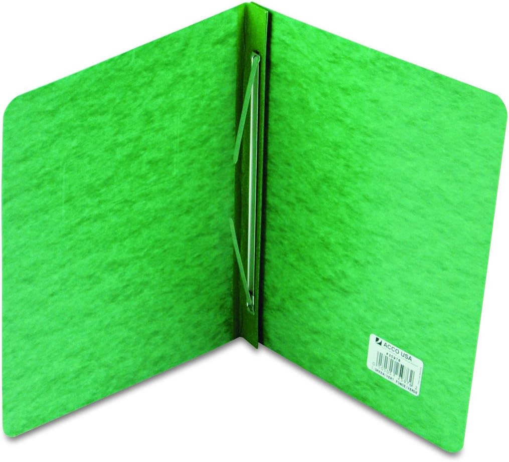 ACCO Pressboard Report Covers, Side Binding for Letter Size Sheets, 3" Capacity, Dark Green (A7025976) : Office Data And Pressboard Ring Binders : Office Products