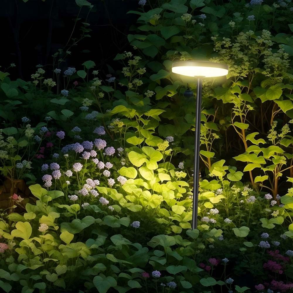 V-TAC Illuminazione per esterni, luci da giardino, IP65, alloggiamento antracite, 12 Watt, 1135 lumen, 3000 K