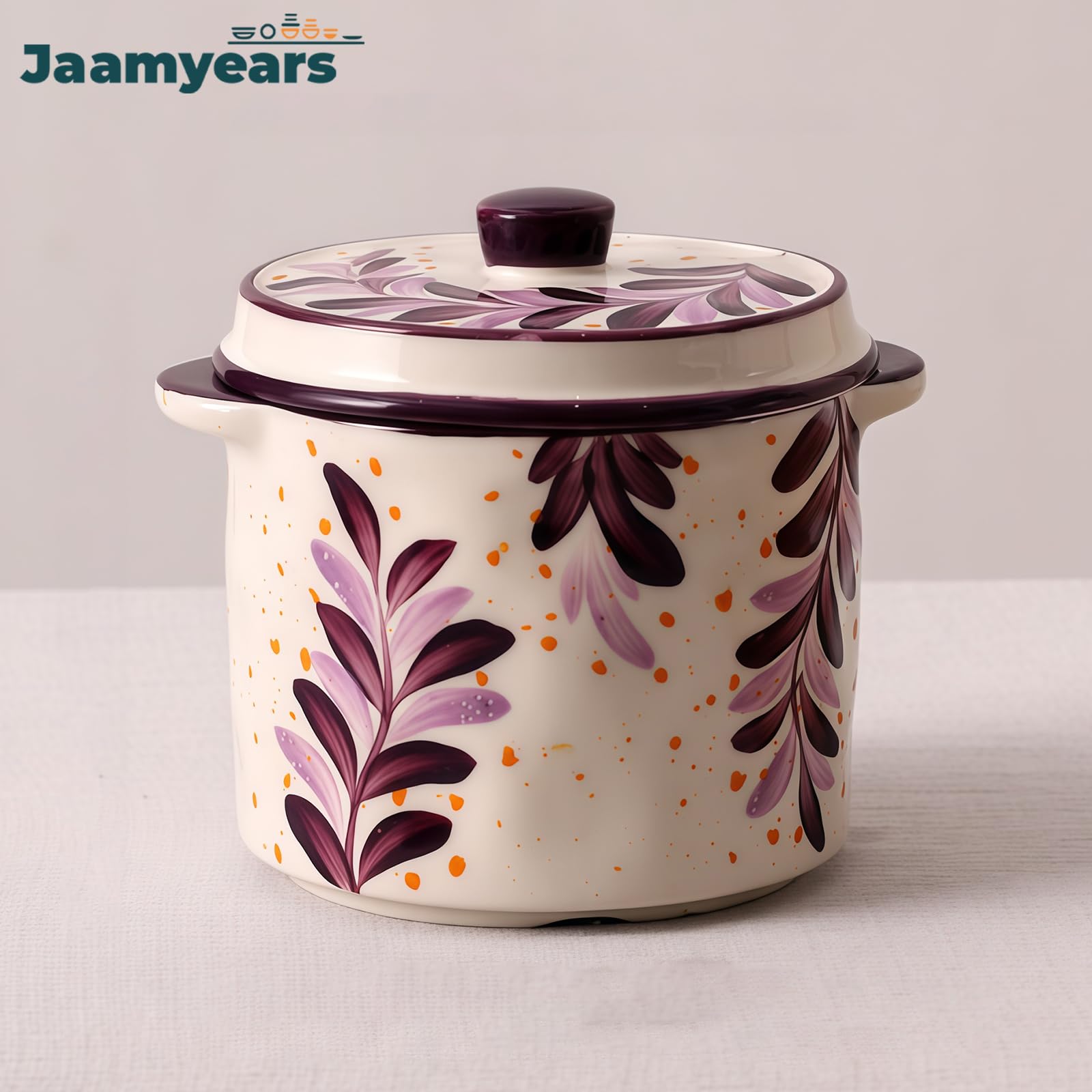 Miski do zupy 500 ml, ceramiczne kubki do zupy z uchwytami i pokrywką, jednolity kolor, naczynia nadają się do serwowania w piekarniku, idealne do zupy cebulowej i bulionu, nadają się do kuchenki