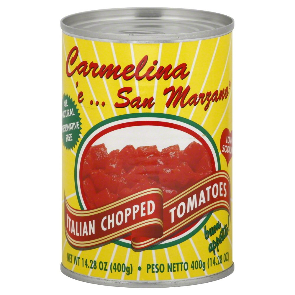 Carmelina E San Marzano - Tomato Ital Chpd Puree (Pack of 24)
