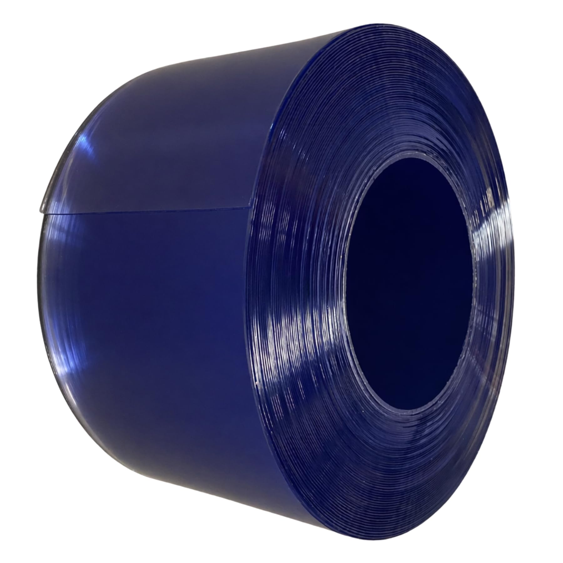 Airtech-Uk Clear Pvc Strip Curtain Roll For Doors – Flexible Industrial Plastic, Reach Compliant, Uv-Stabilised – 300Mm X 3Mm X 25M
