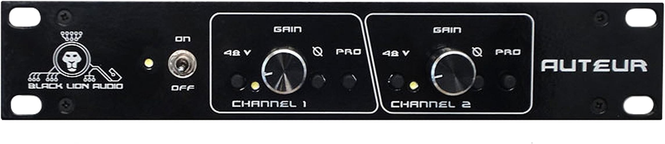 Black Lion Audio Auteur 2-Channel Microphone Preamp