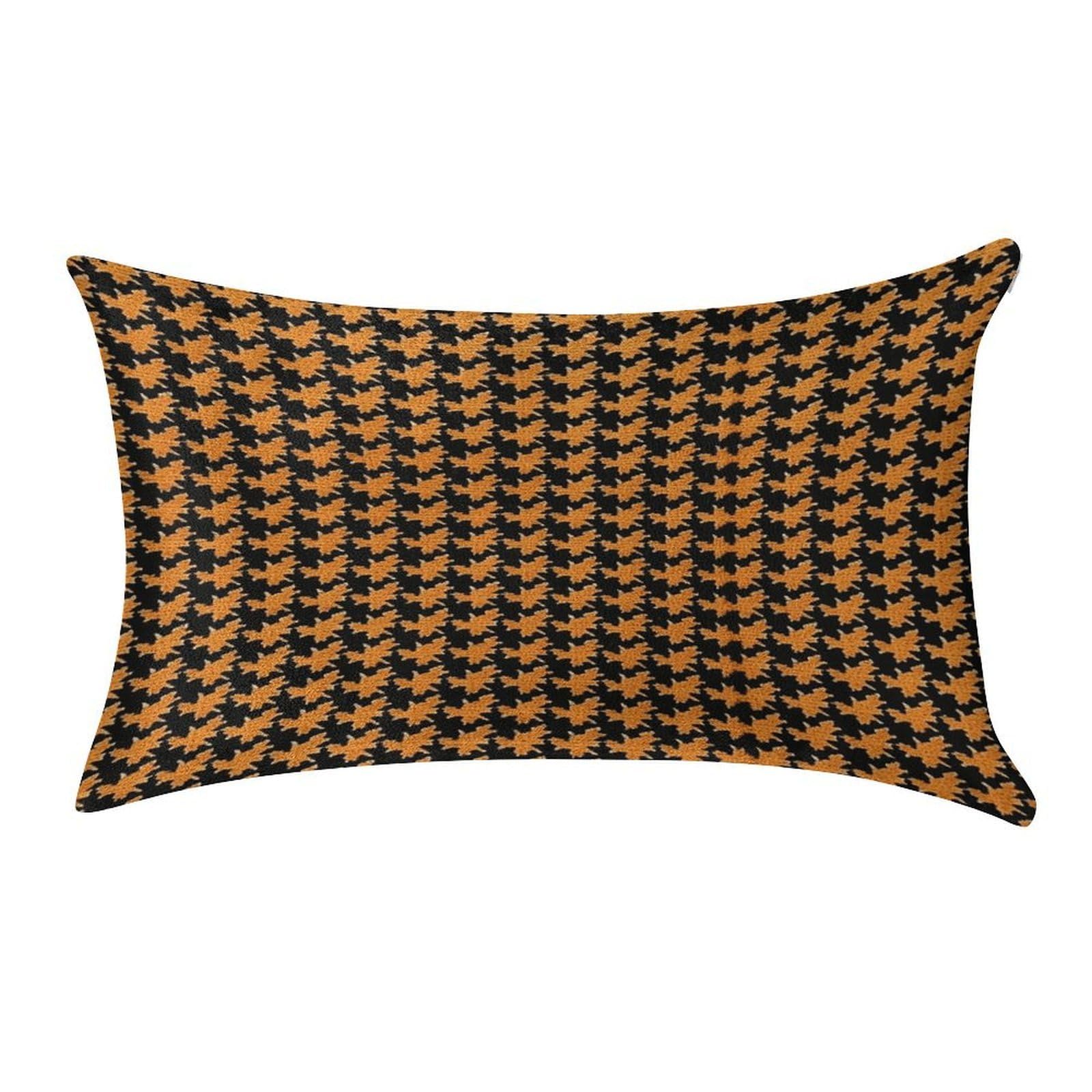 Fekiloot Style Orange Pattern Pillow Covers Home Decor Pillow Cases