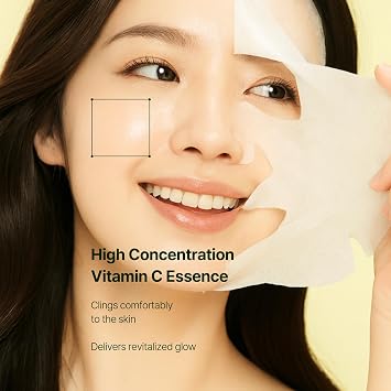 Orien Vitamin C Serum Mask Pack (4pcs)